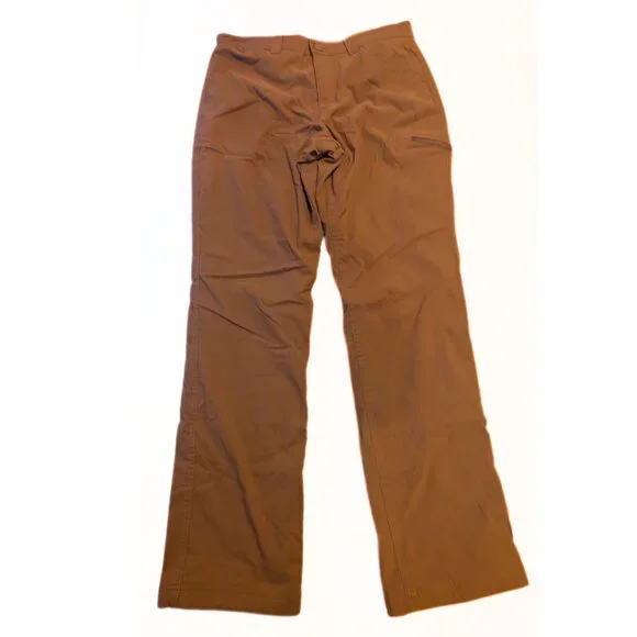 Eddie Bauer Women's Size 8 First Ascent Rainier Fleece Lined Pants Caramel Brown - Picture 3 of 4